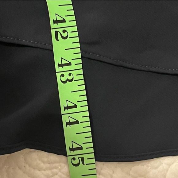 Anthropologie Current Air V Neck Midi Dress, Shirt Hem, Pleated sleeve, Small - Picture 6 of 7